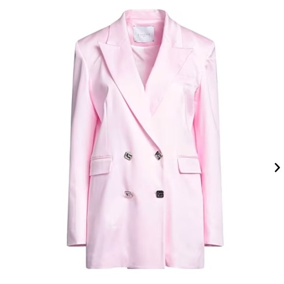 Gaelle Paris Jackets & Blazers - GAeLLE Paris Pink Blazer Suit Jacket Double Breasted